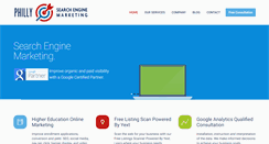 Desktop Screenshot of phillysearchenginemarketing.com